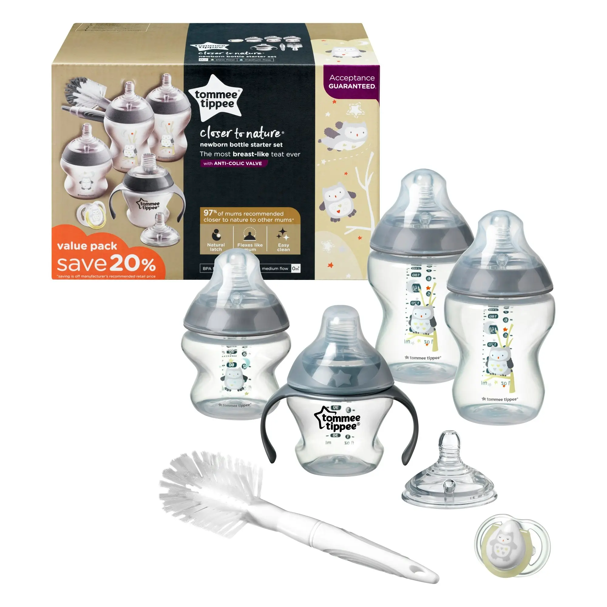 Tommee Tippee Newborn Bottle Feeding Pack