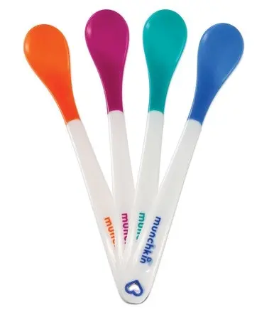 White Hot Infant Spoons - 4pk