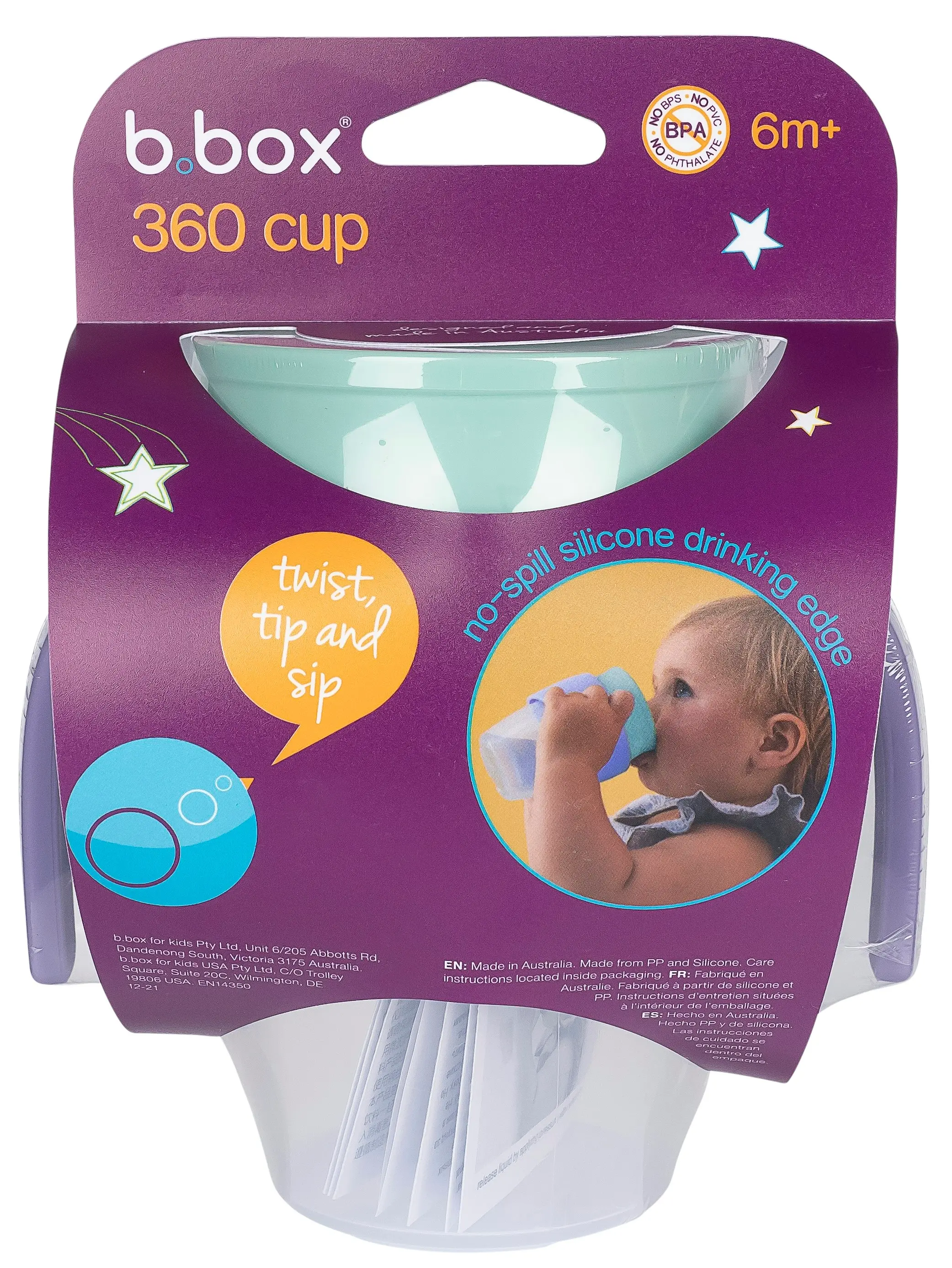 b.box 360 Cup Lilac Pop