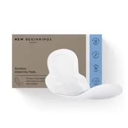 New Beginnings Bamboo Maternity Pads 24S