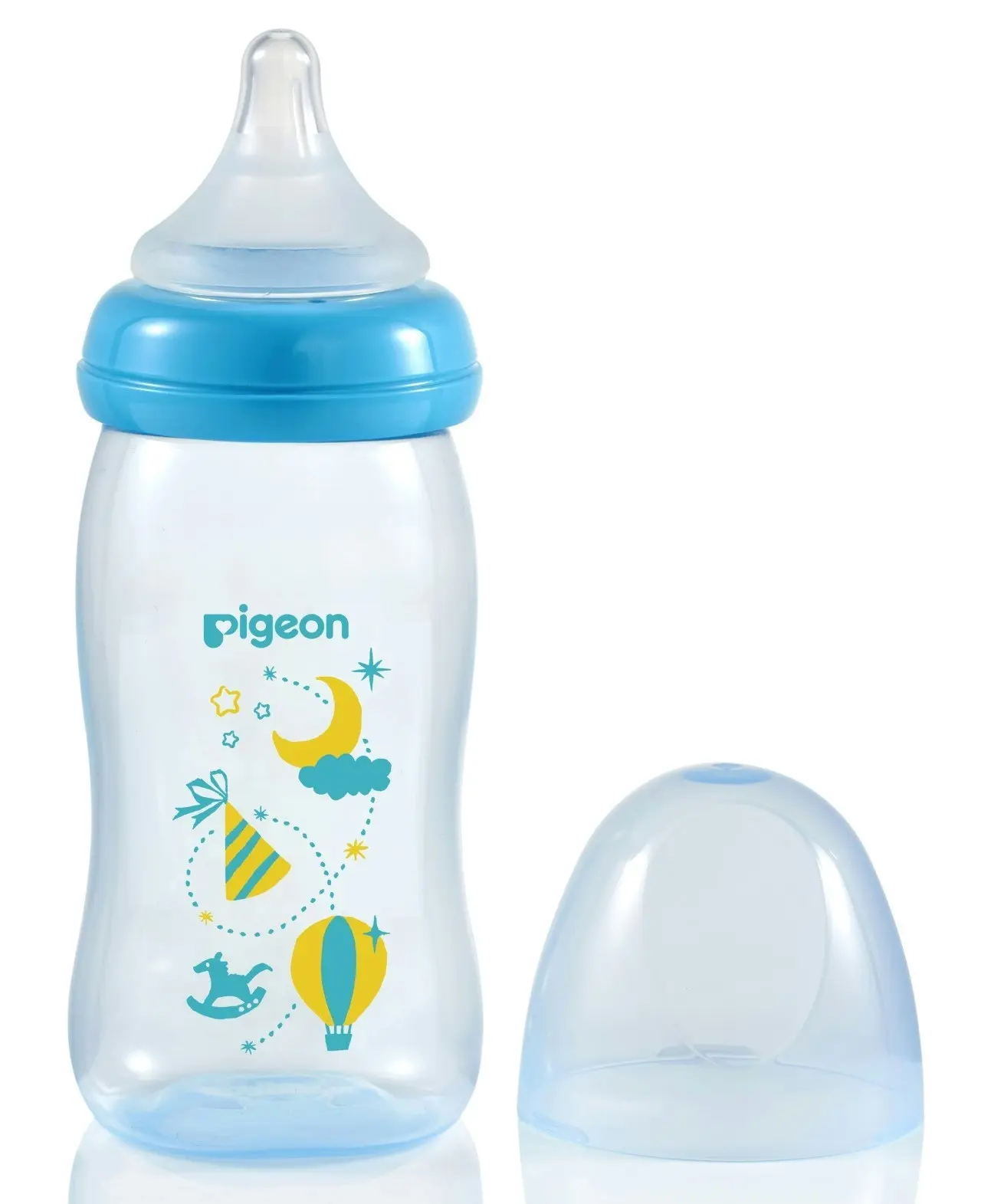 PIGEON Softouch Bottle PP Blue 240ml