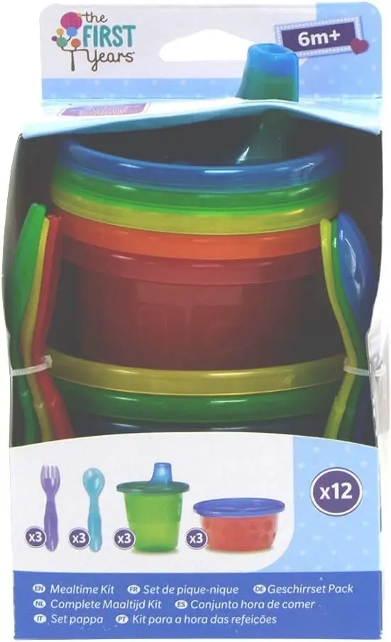 First Years Take & Toss Feeding Set 12 Pack