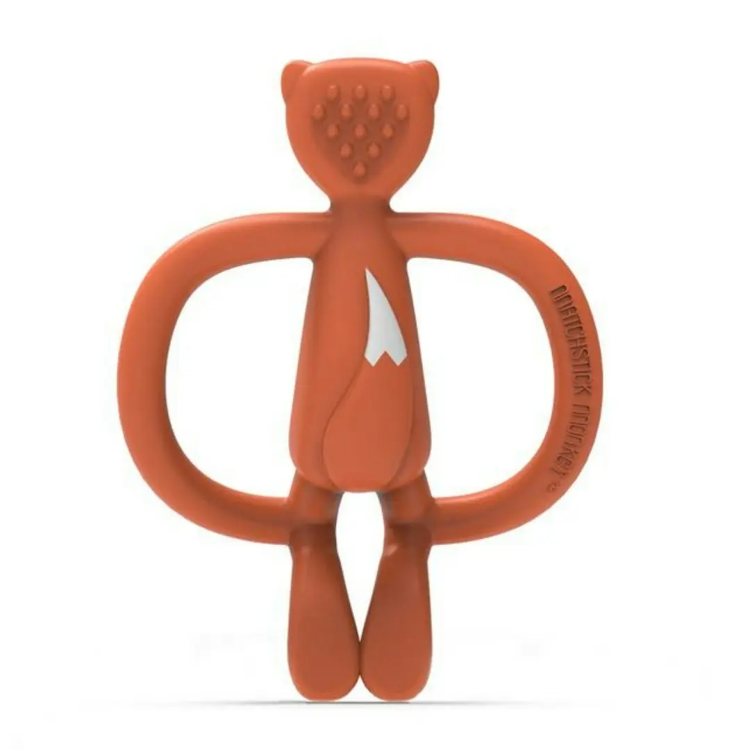 Matchstick Monkey Animal Teether Fox