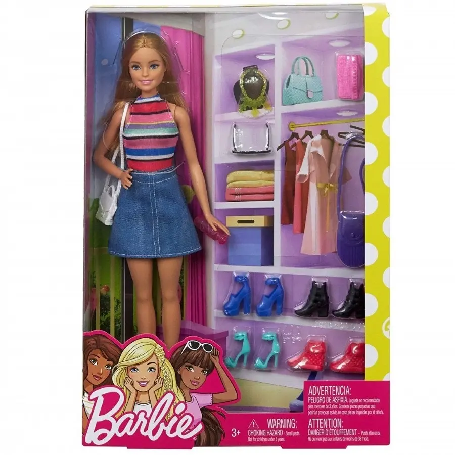 Barbie Doll with Shoes & Accessories