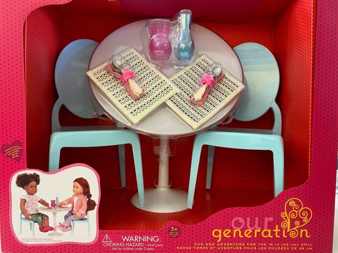 Our Generation - Table for Two Table And Chairs Set