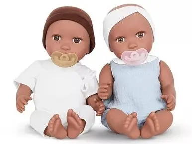 Babi 14" Baby Doll Twins with Accessories