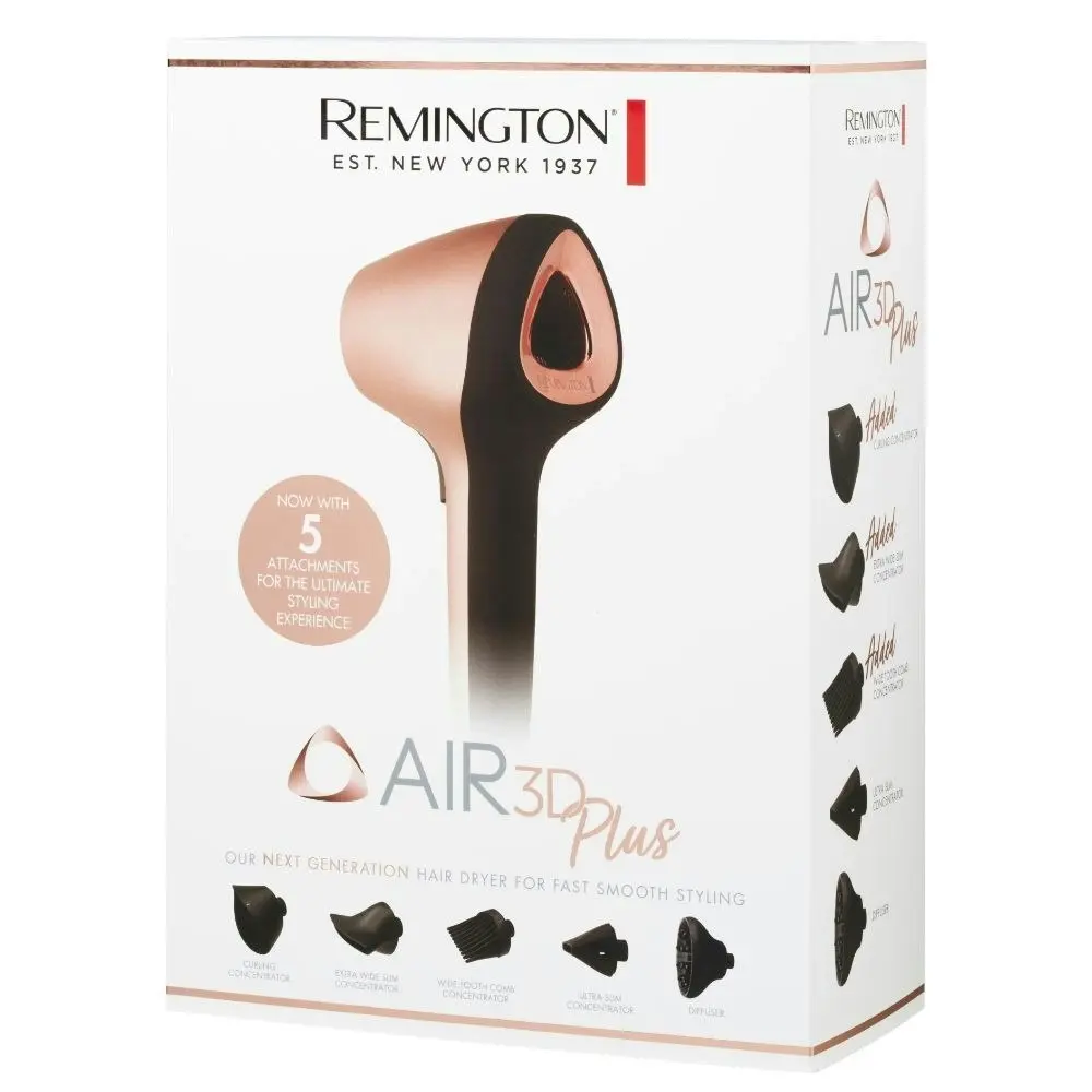 Remington D7779AU Air3D Plus Hair Dryer PLUS