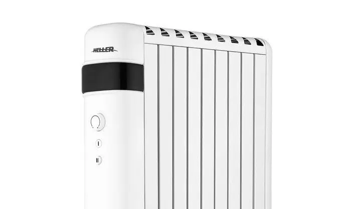 Heller 2000W Oil Free Column Heater HOFC2000 White