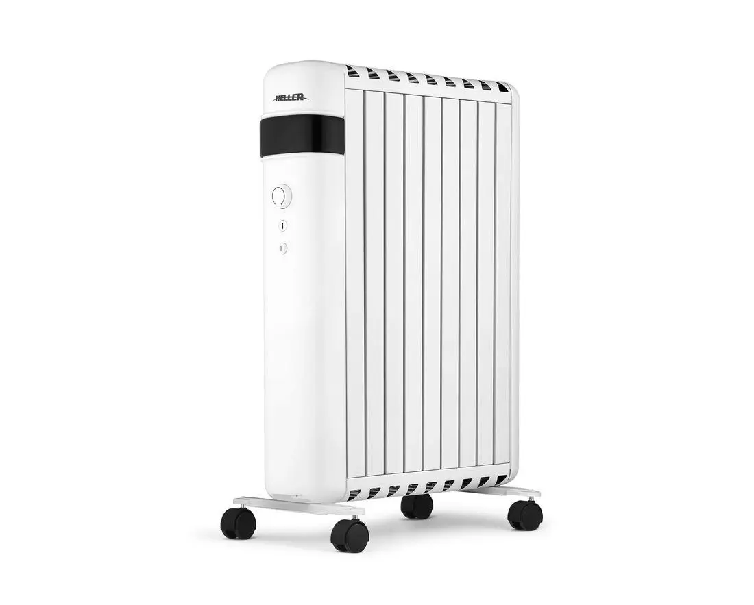 Heller 2000W Oil Free Column Heater HOFC2000 White