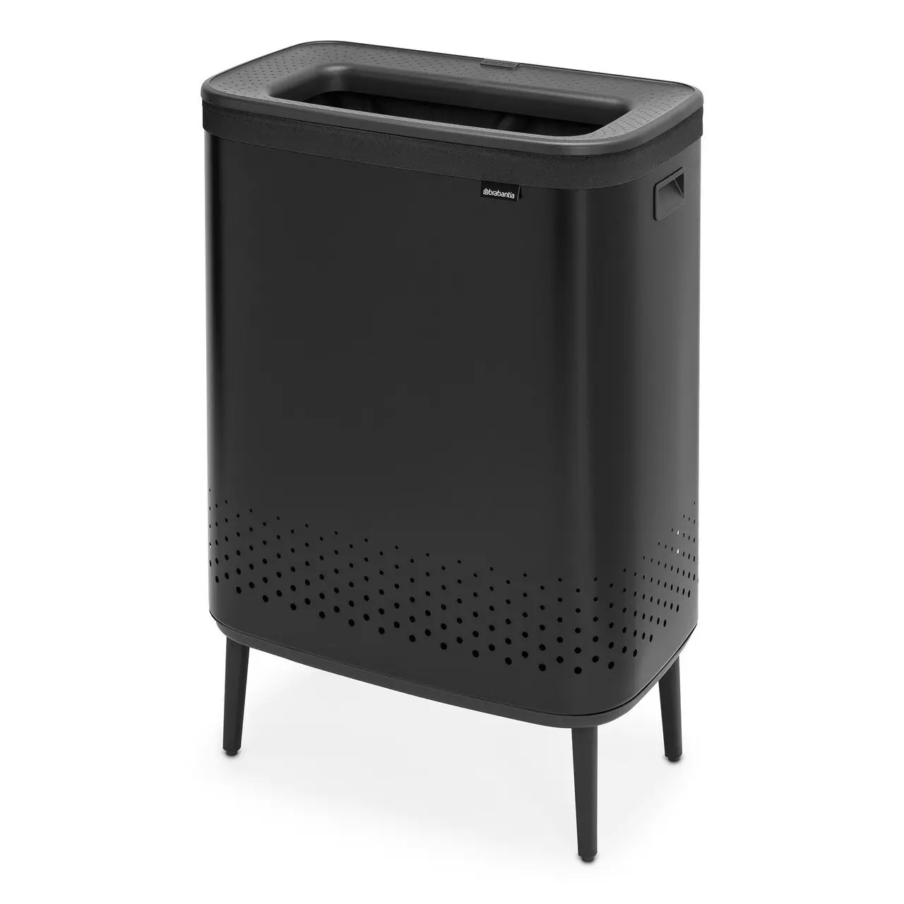 Brabantia Bo Dual 45 Litre Compartments Laundry BinÃ‚Â Ã‚Â - Matte Black