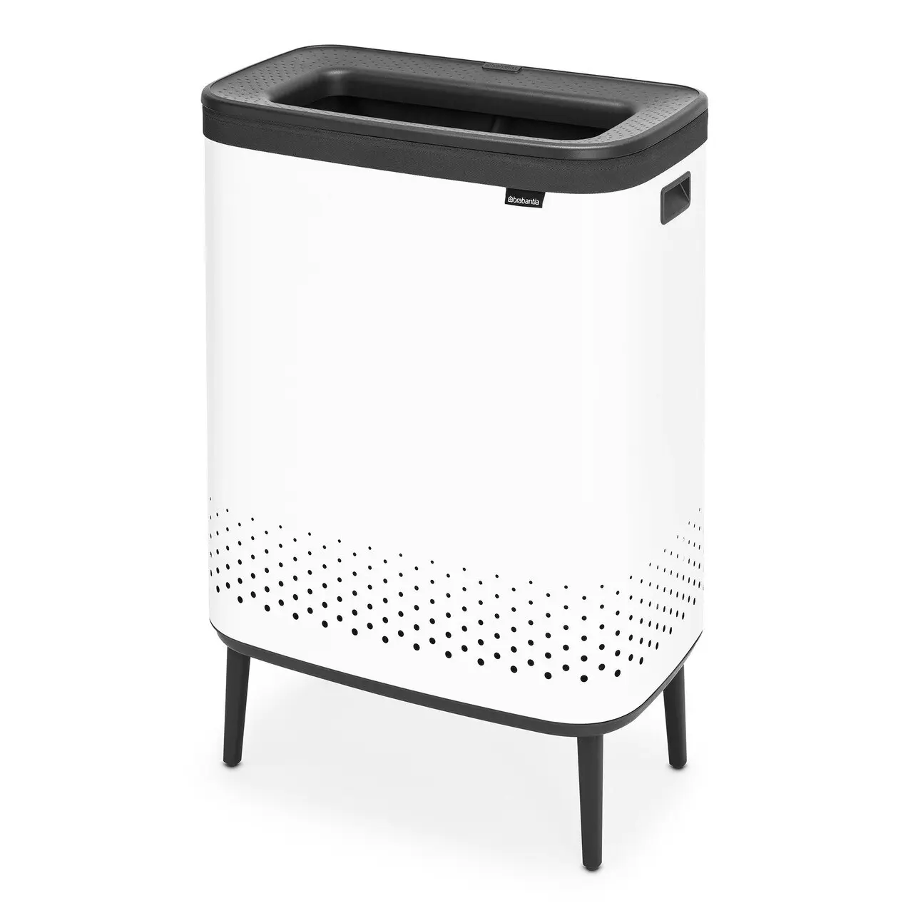 Brabantia Bo Dual 45 Litre Compartments Laundry BinÃ‚Â Ã‚Â - White