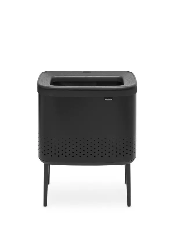 Brabantia Bo 60 Litre Laundry Bin - Matte Black