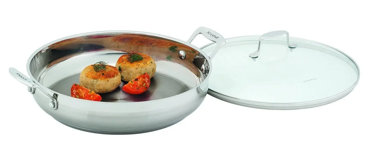 Scanpan 22013 Impact 32cm Chef Pan Stainless Steel