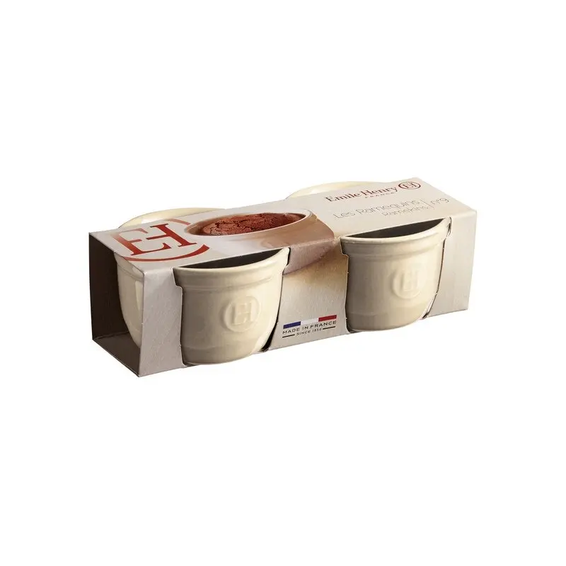 Emile Henry 9cm Ramekin Set of 2 - Clay