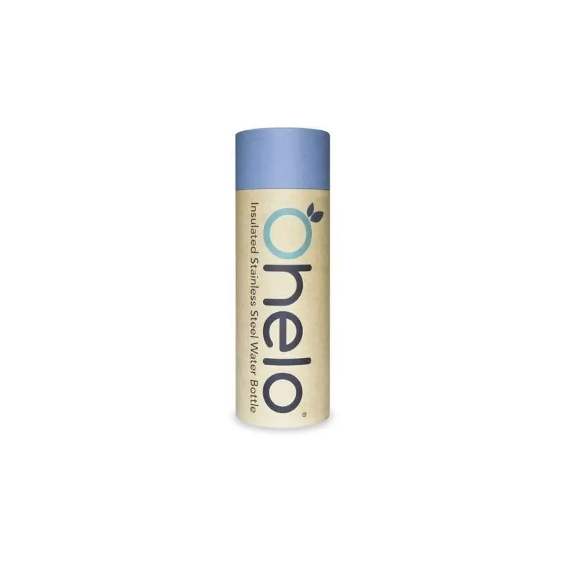 Ohelo Blue Bottle With Etched Swallow 500ml