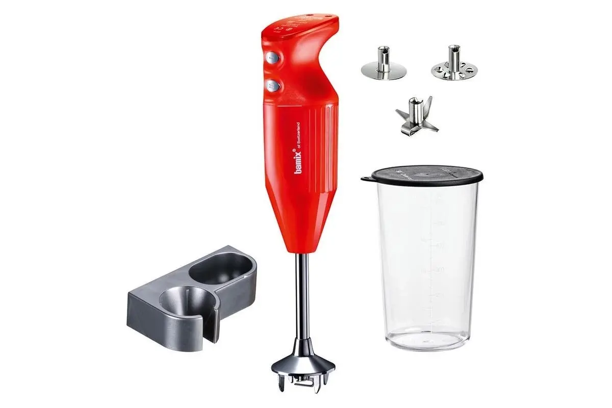 Bamix Mono Immersion Blender 140W Red