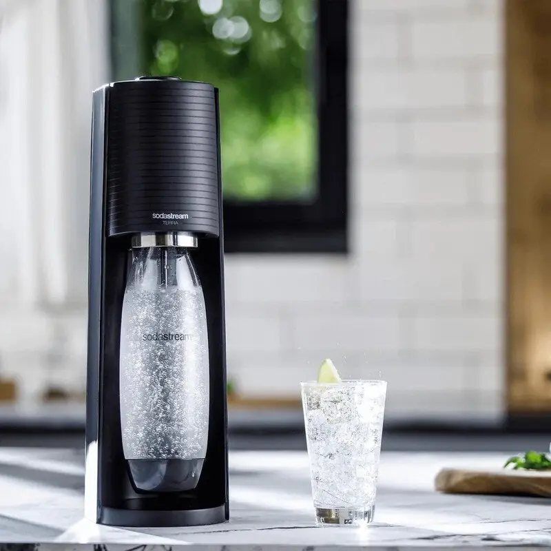 SodaStream TERRA with Flavours - Black - KBSSTERRAB