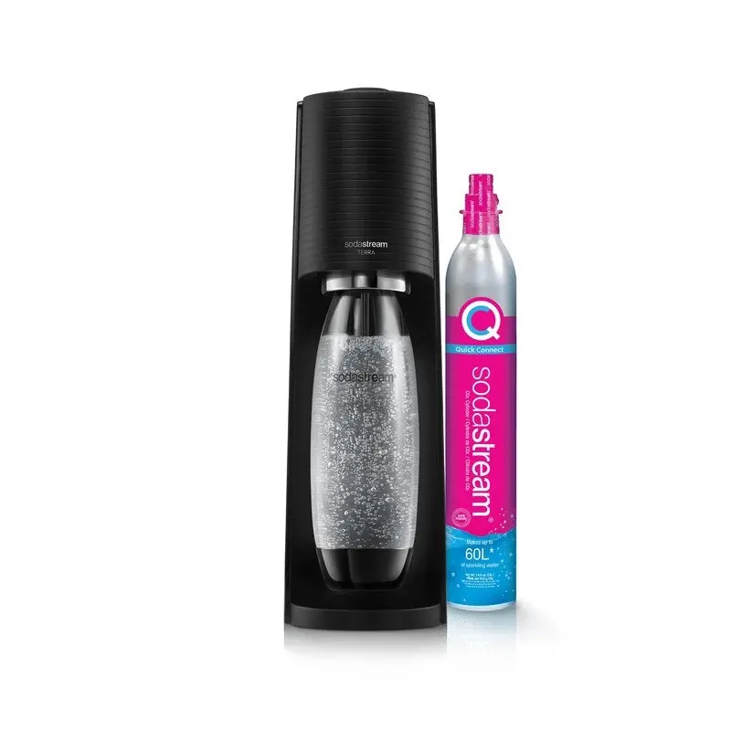 SodaStream TERRA with Flavours - Black - KBSSTERRAB