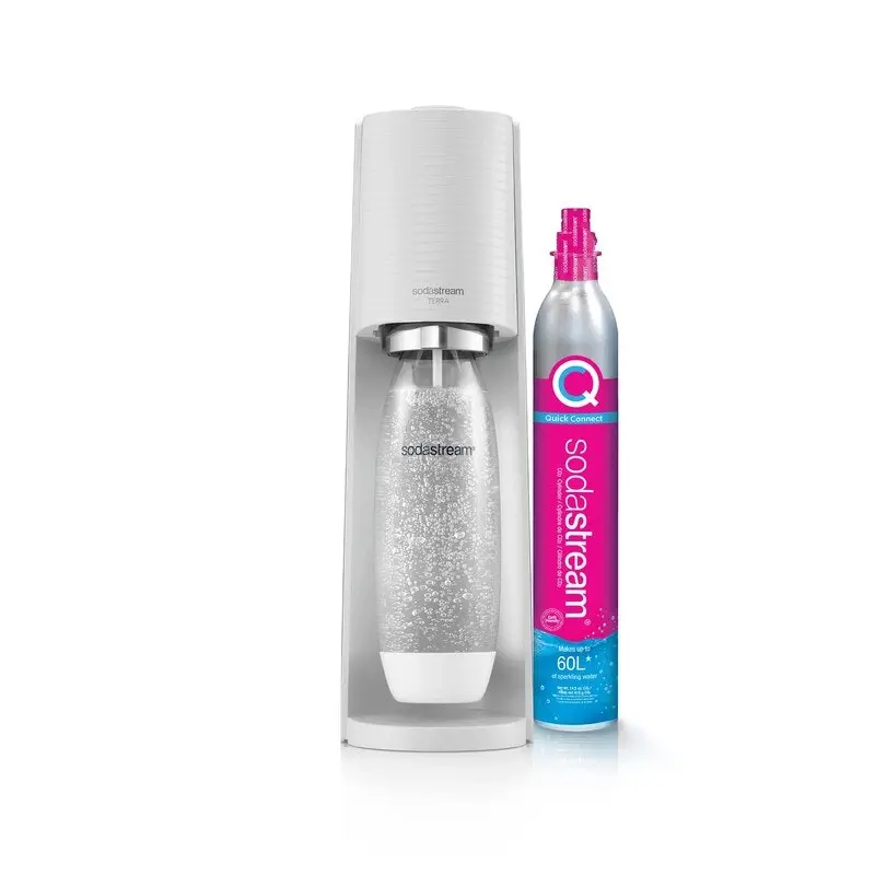 SodaStream TERRA with Flavours - White - KBSSTERRAW