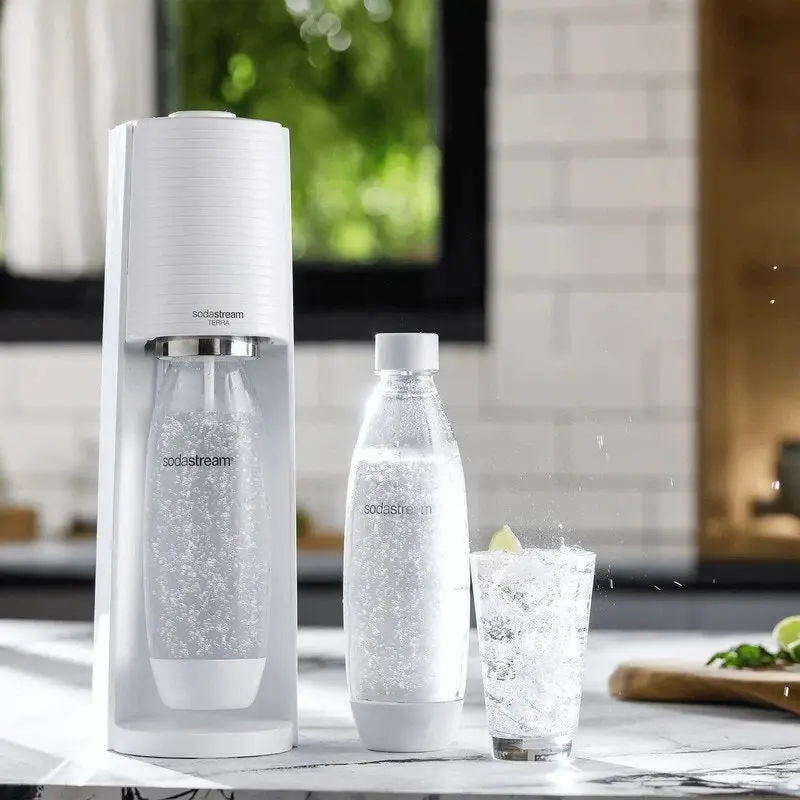 SodaStream TERRA with Flavours - White - KBSSTERRAW