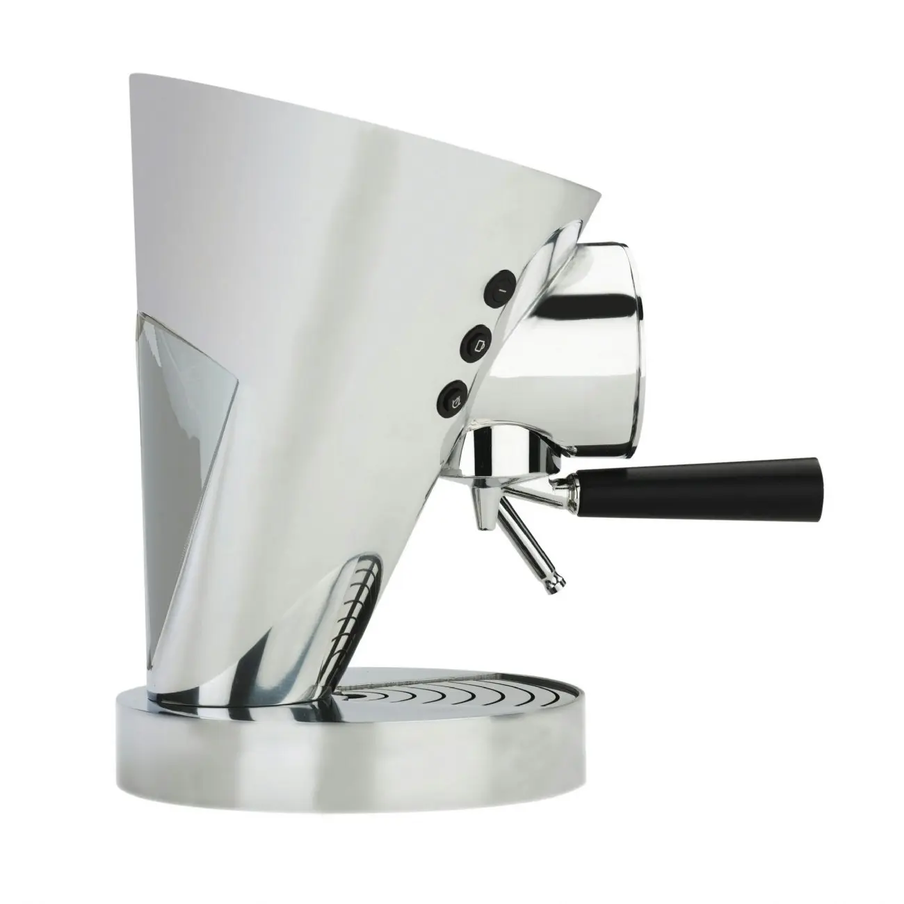 Bugatti E-Diva Espresso Coffee Machine - Chrome