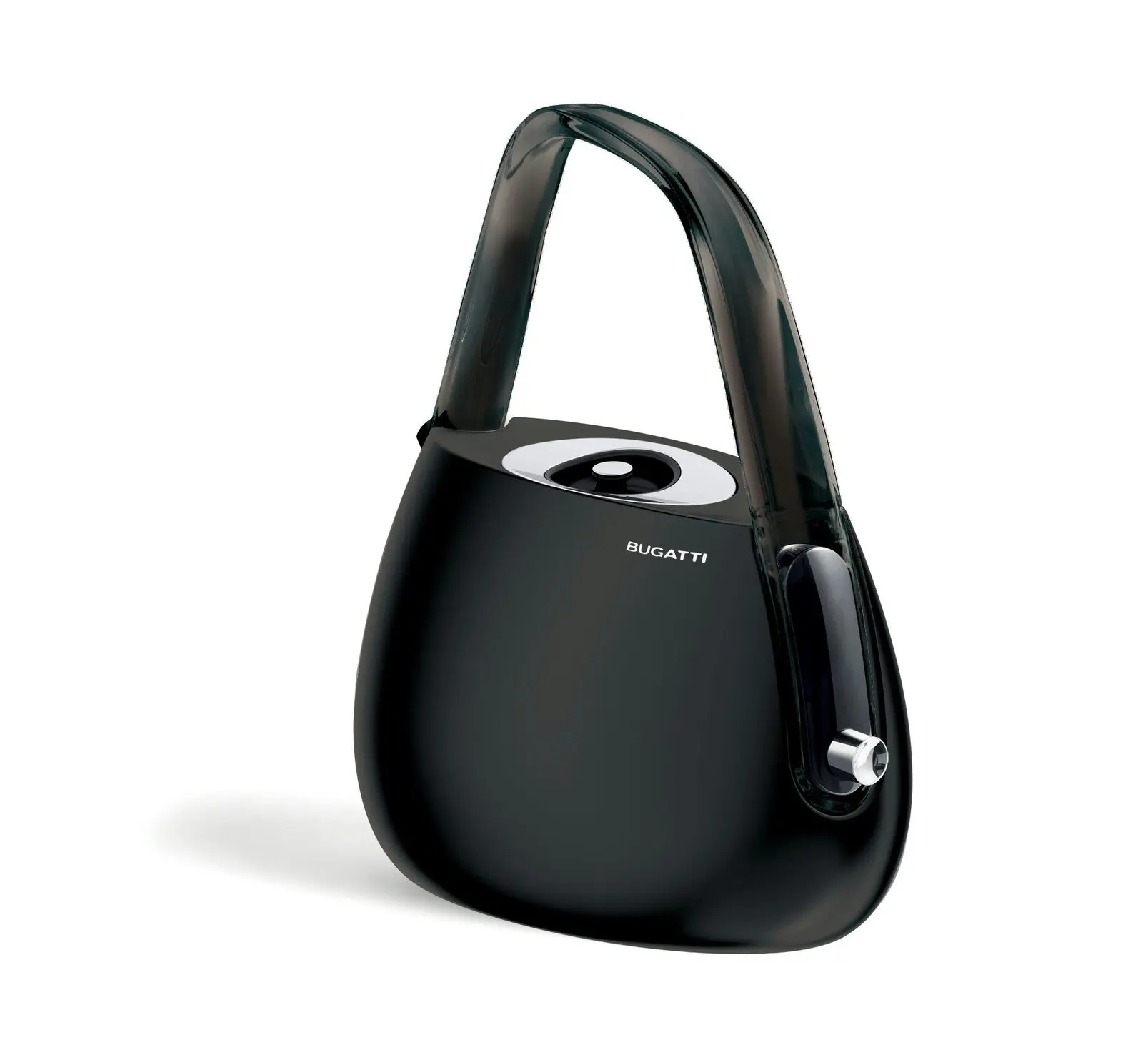 Bugatti Italy Jacqueline Kettle Smoky Handle - Black