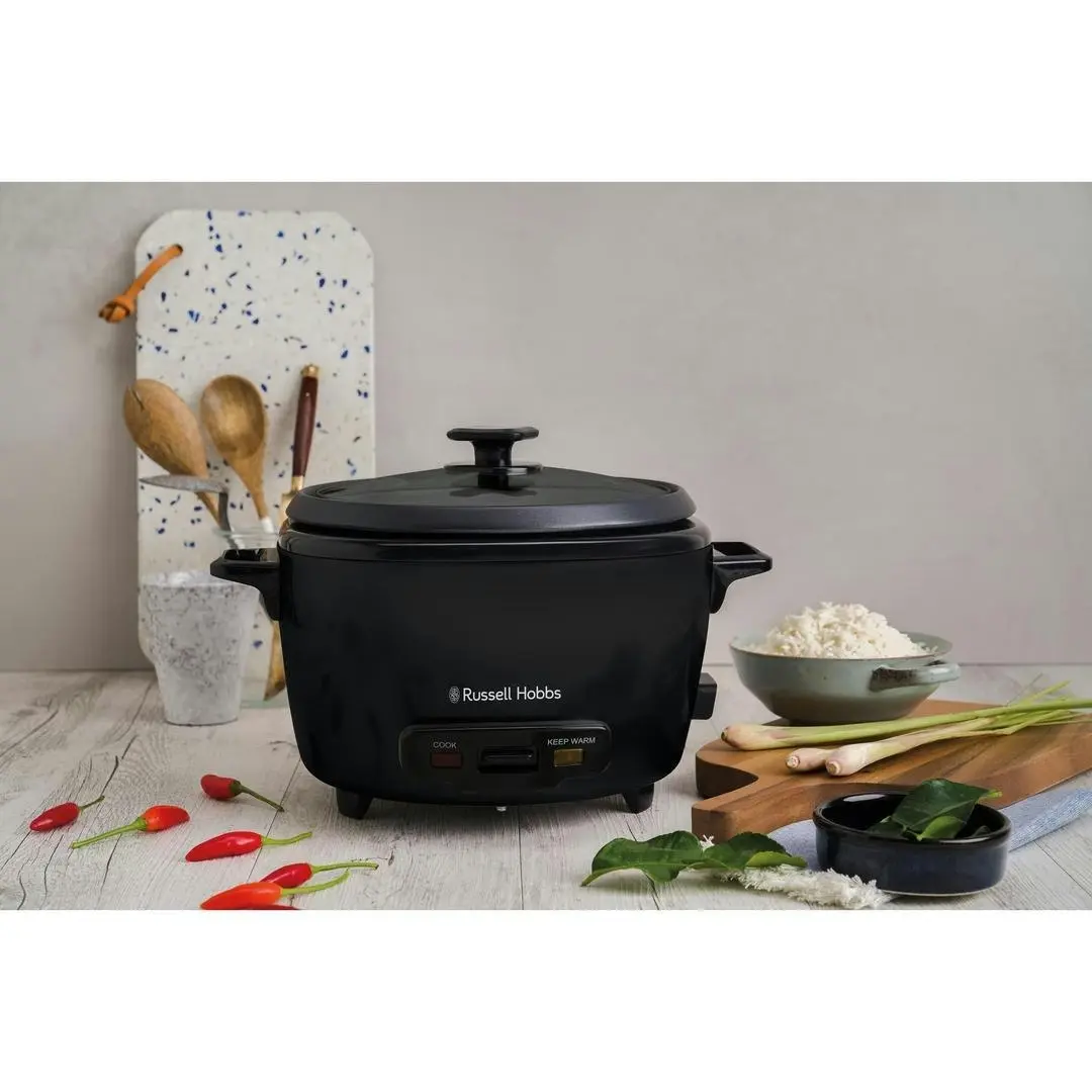 Russell Hobbs Turbo Rice Cooker - Matt Black RHRC20BLK