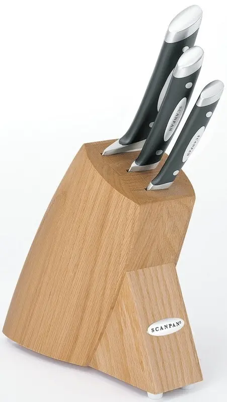 Scanpan 18080 Classic 4pc Knife Block Set