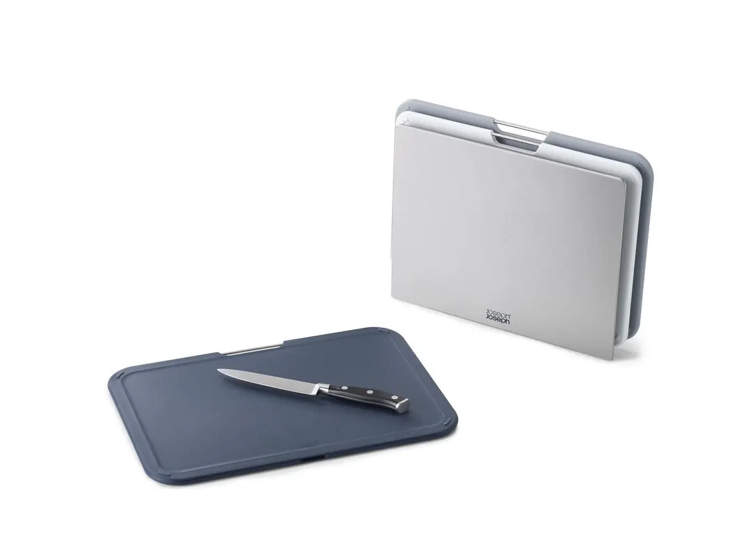 Joseph Joseph Nest Large Chopping Board Set - Grey