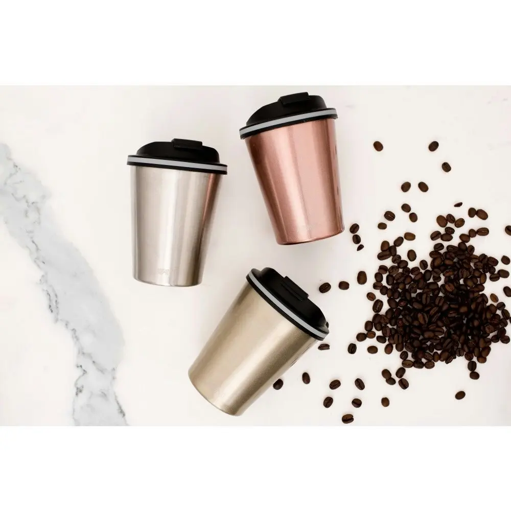 Avanti GOCUP Coffee Cup Pack of 2 Sizes 355ml & 236mlÃ¢â‚¬â€œ Rose Gold