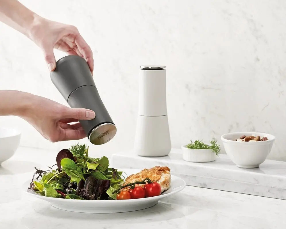 Joseph Joseph MilltopÃ¢â€žÂ¢ Salt & Pepper Mills - Grey