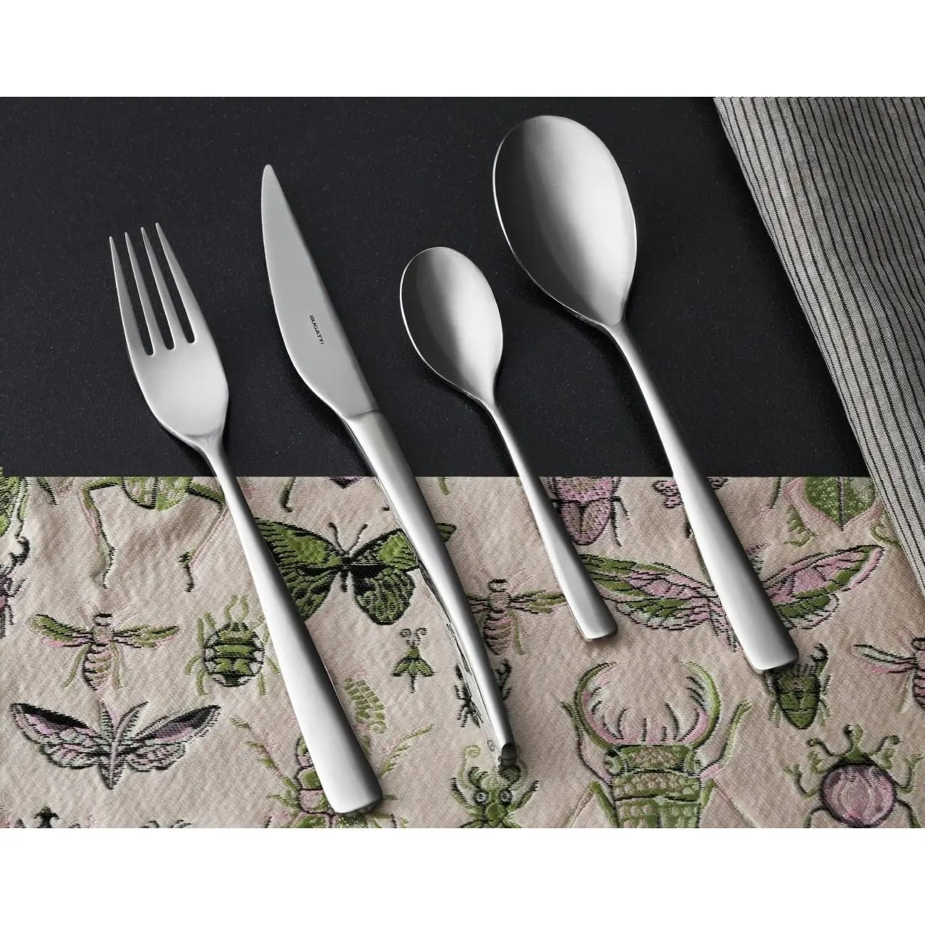 Bugatti Amalfi 24 Piece Cutlery Set - Stainless Steel