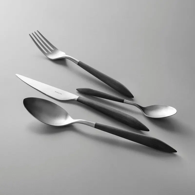 Bugatti Ares Cutlery Set 16-piece - Black