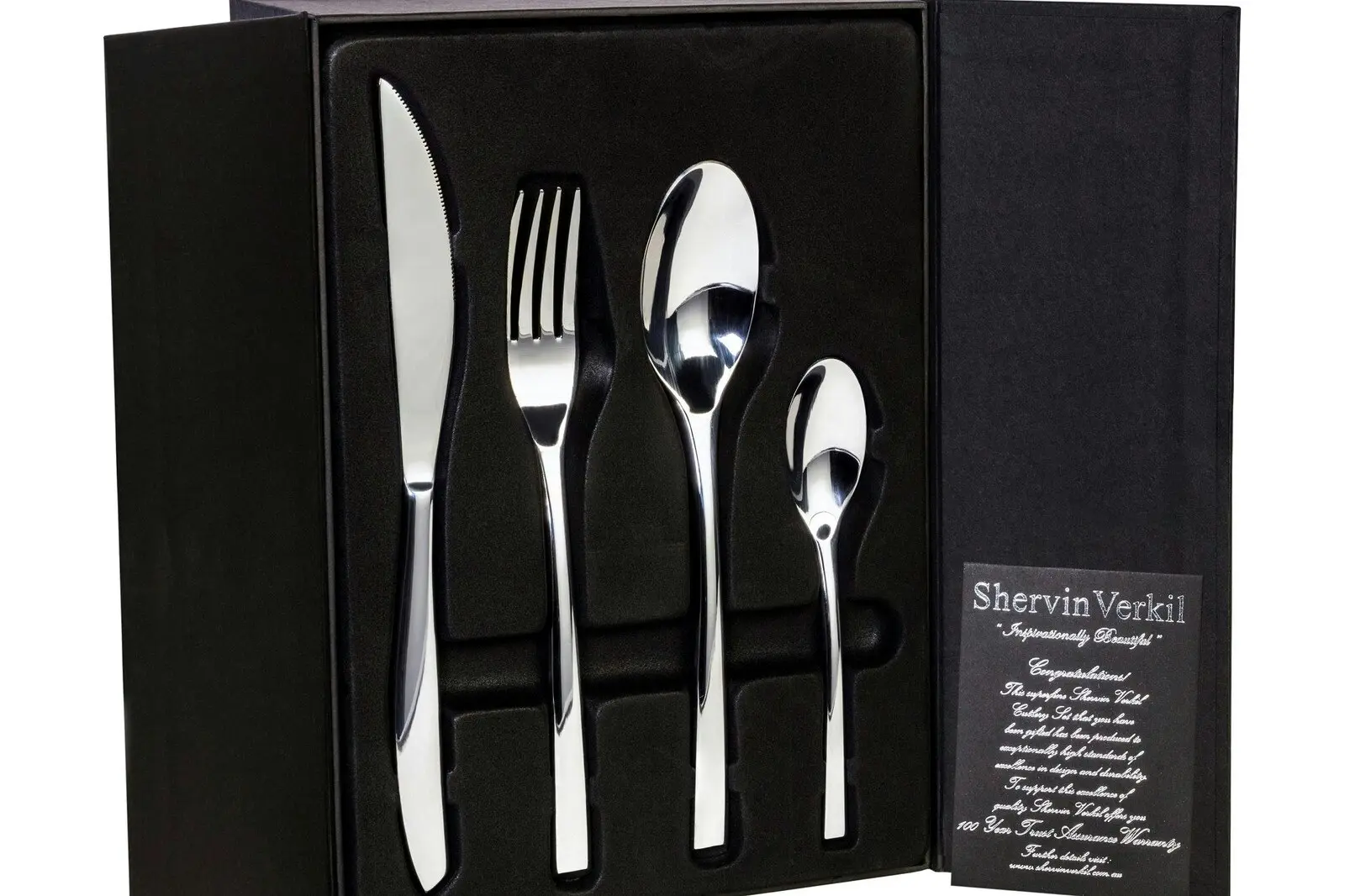 Shervin Verkil Inspired Design Range 24 Pc Cutlery Set