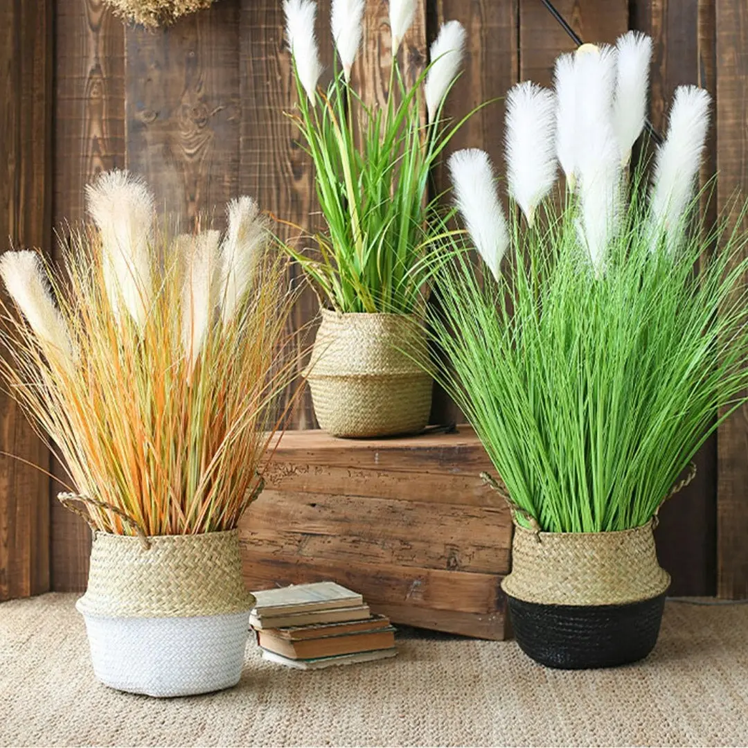 Soga 110cm Artificial Indoor Potted Reed Bulrush Grass Tree Fake Plant Simulation Decorative