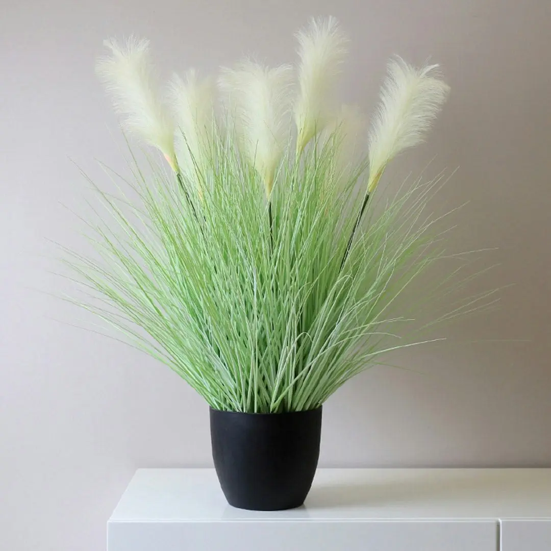 Soga 110cm Artificial Indoor Potted Reed Bulrush Grass Tree Fake Plant Simulation Decorative