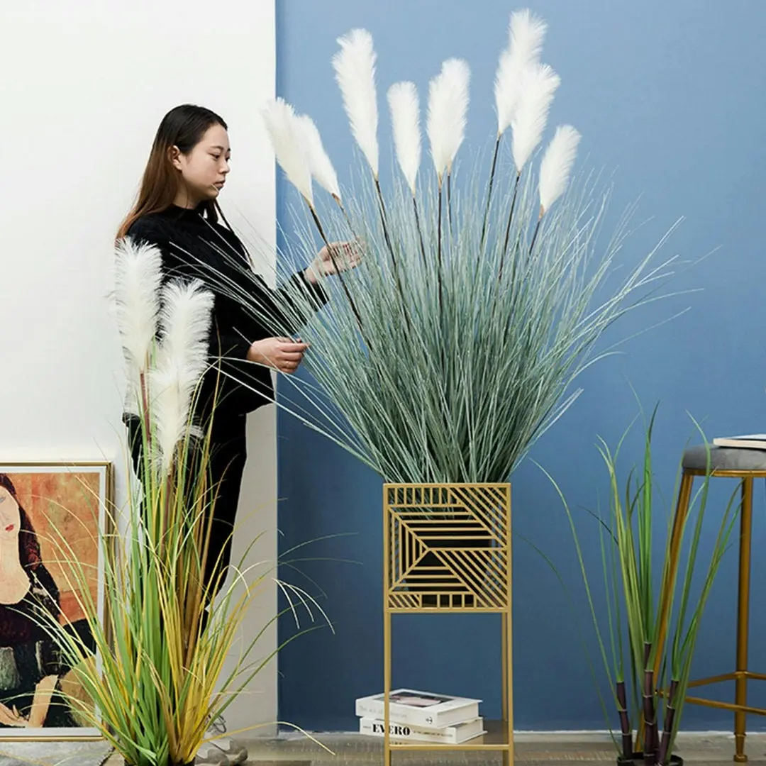 Soga 110cm Artificial Indoor Potted Reed Bulrush Grass Tree Fake Plant Simulation Decorative