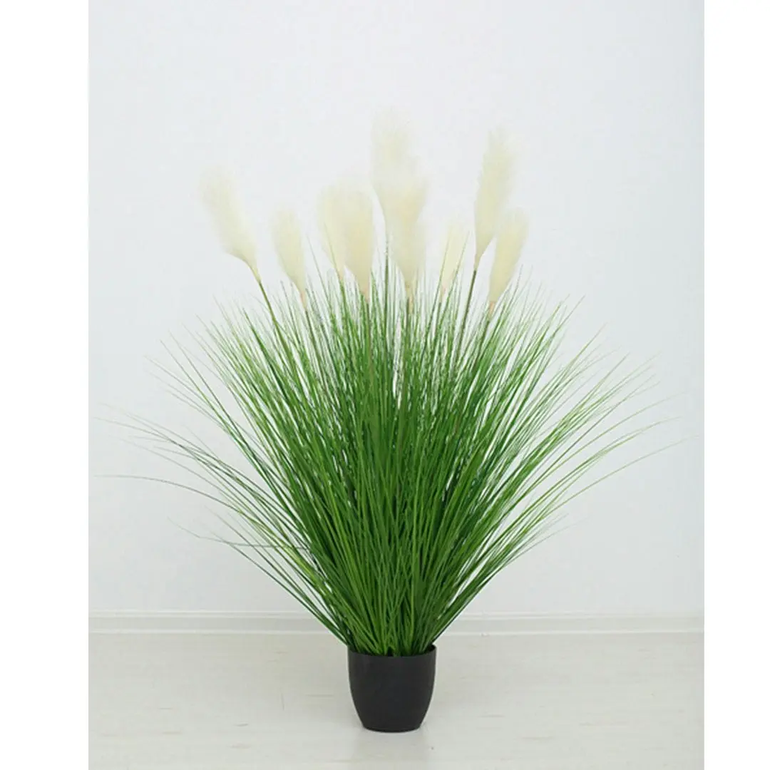 Soga 110cm Artificial Indoor Potted Reed Bulrush Grass Tree Fake Plant Simulation Decorative