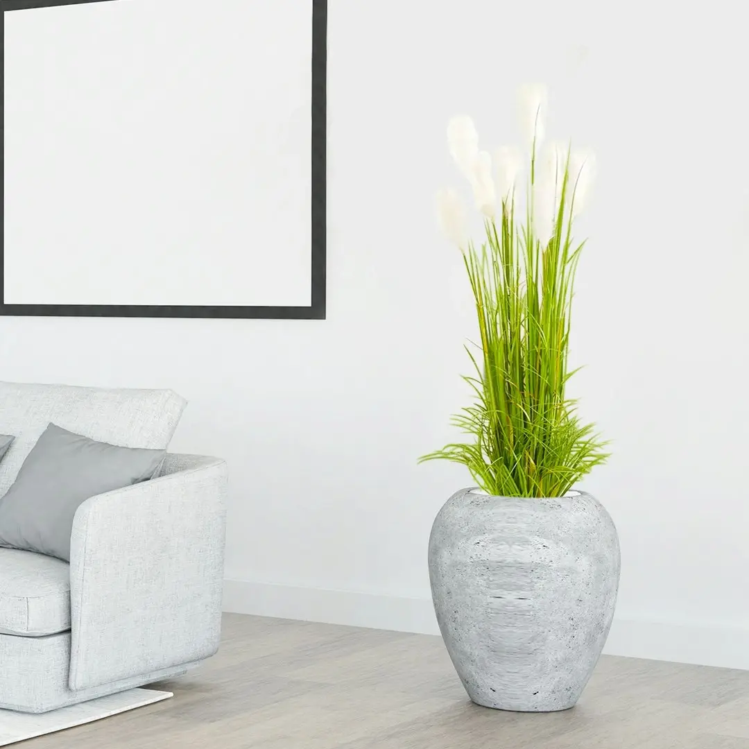 Soga 120cm Nearly Natural Plume Grass Artificial Plant