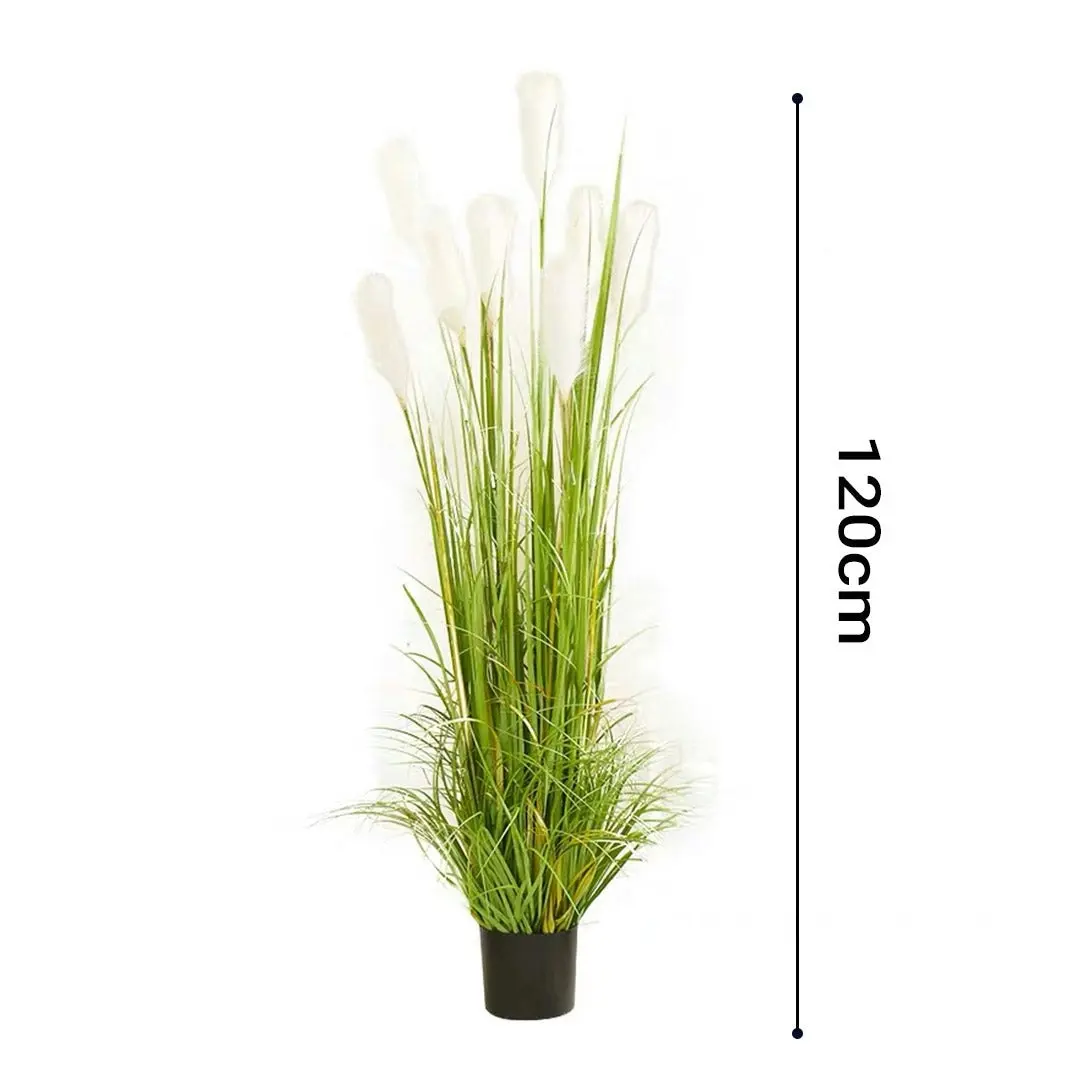 Soga 120cm Nearly Natural Plume Grass Artificial Plant