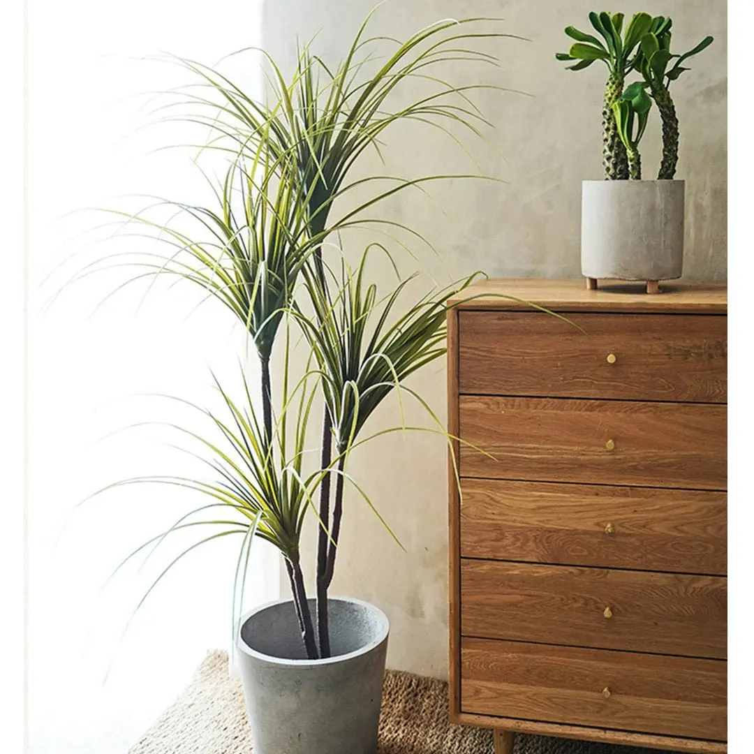 Soga 145cm Artificial Dracaena Plant Fake Potted, Simulation Tree Fake Plant Home Decor