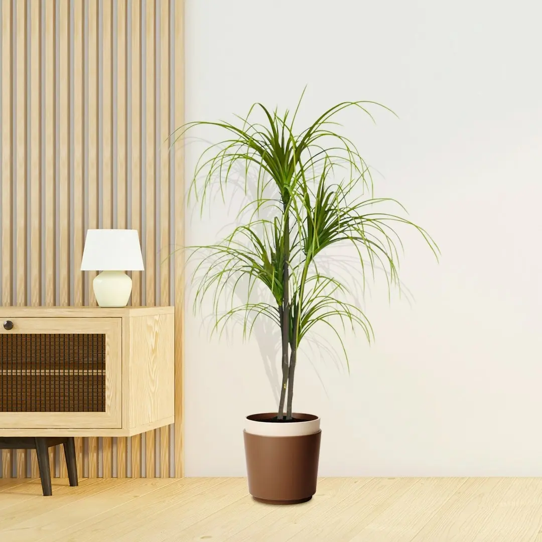 Soga 150cm Artificial Dracaena Plant Fake Potted, Simulation Tree Fake Plant Home Decor