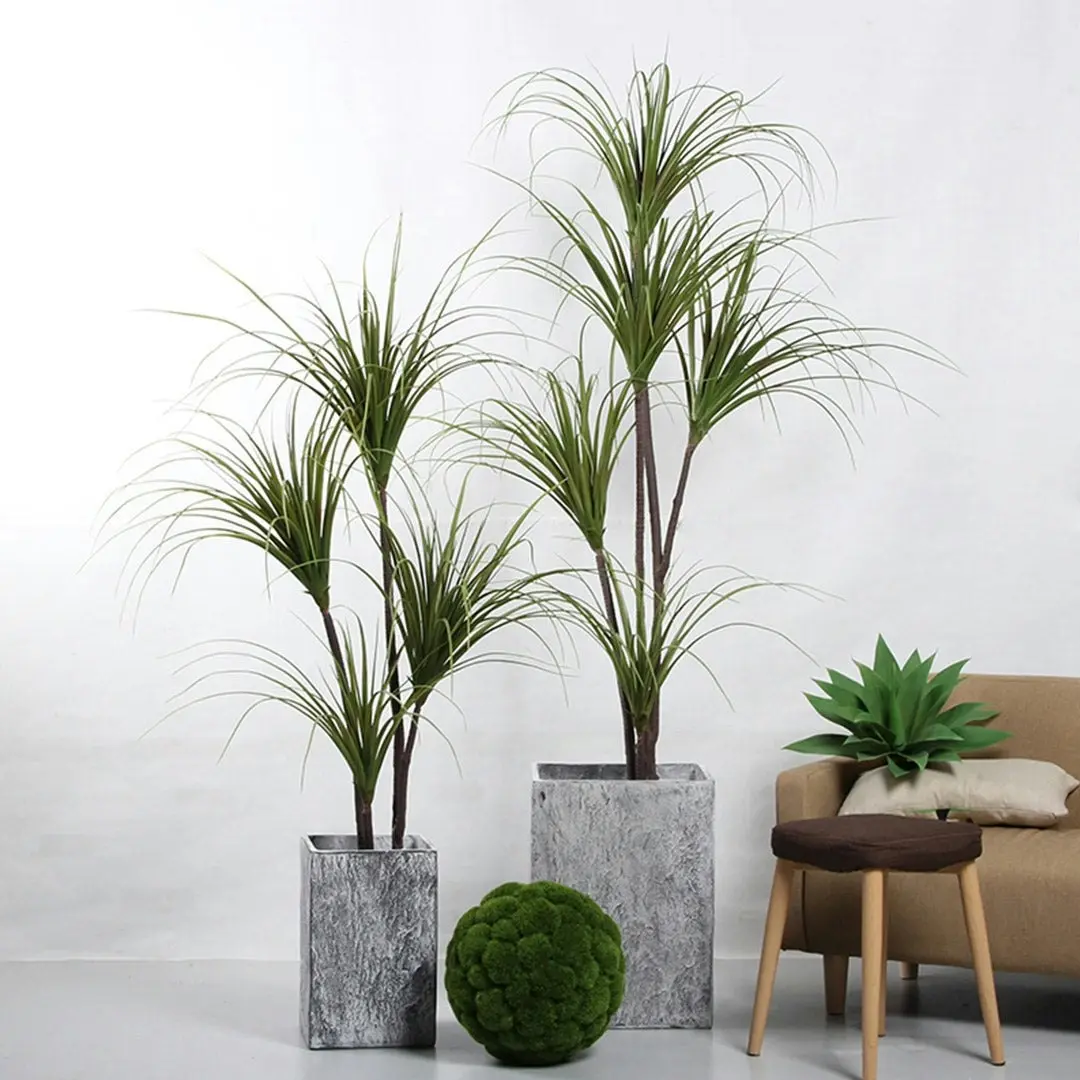 Soga 150cm Artificial Dracaena Plant Fake Potted, Simulation Tree Fake Plant Home Decor