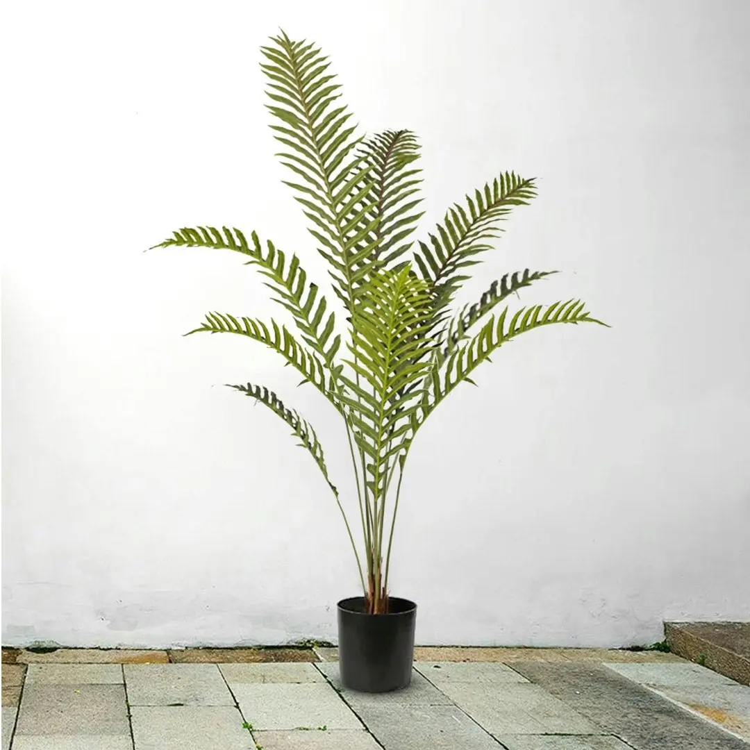 Soga 160cm Green Artificial Indoor Rogue Areca Palm Tree Fake Tropical Plant Home Office Decor