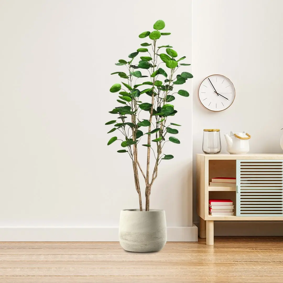 Soga 180cm Plastic Potted Polyscias Scutellaria Plant Home Garden Artificial Tree, Home Decor