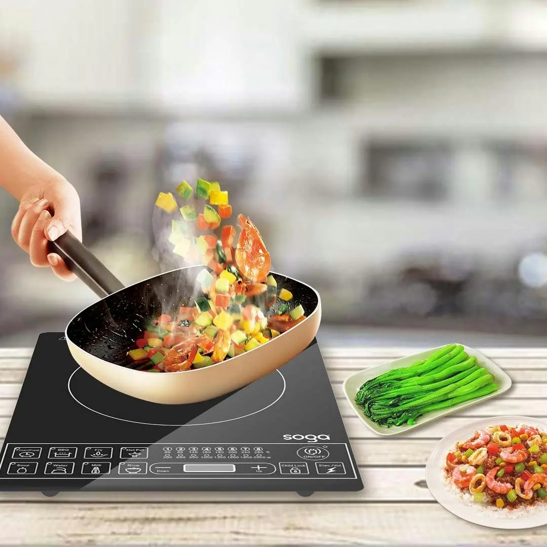 Soga Cooktop Electric Smart Induction Cook Top Portable Kitchen Cooker Cookware