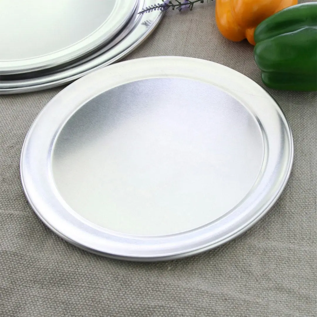 Soga 12-inch Round Aluminum Steel Pizza Tray Home Oven Baking Plate Pan