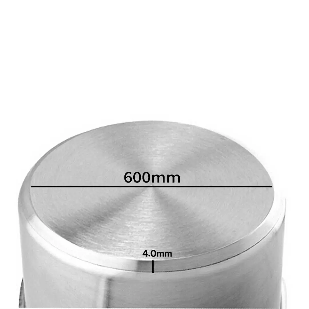 Soga Stock Pot 225L Top Grade Thick Stainless Steel Stockpot 60CMX80CM 18/10