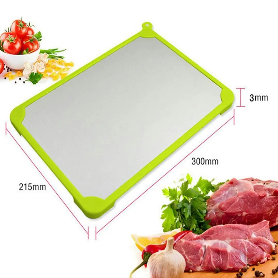 Soga Kitchen Fast Defrosting Tray The Safest Way to Defrost Meat or Frozen Food