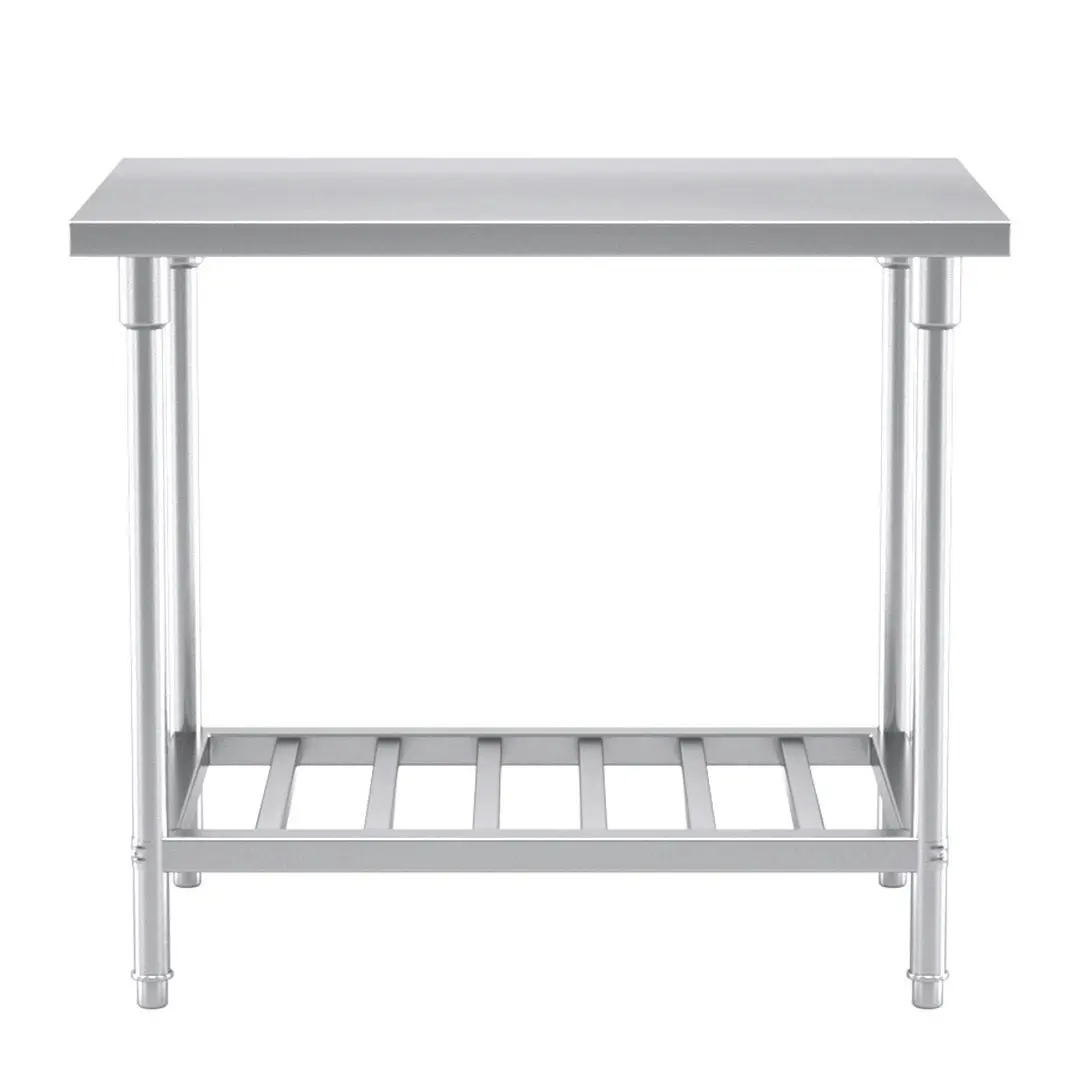 Soga Commercial Catering Kitchen Stainless Steel Prep Work Bench Table 100*70*85cm